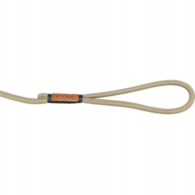 Trixie BE NORDIC, smycz Retiriever, šuniui, piaskowa/juoda, linka, L–XL: 1.70 m/o 13 mm