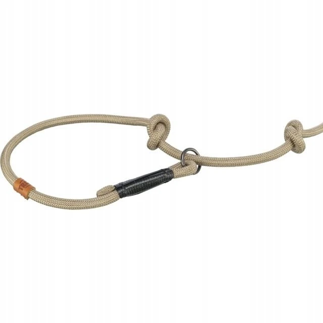 Trixie BE NORDIC, smycz Retiriever, šuniui, piaskowa/juoda, linka, L–XL: 1.70 m/o 13 mm