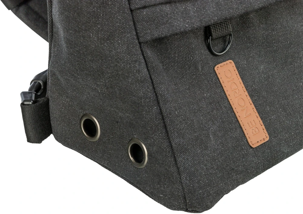 Trixie BE NORDIC�Kuprinė�Bjorn, juoda, 35 � 40 � 20 cm
