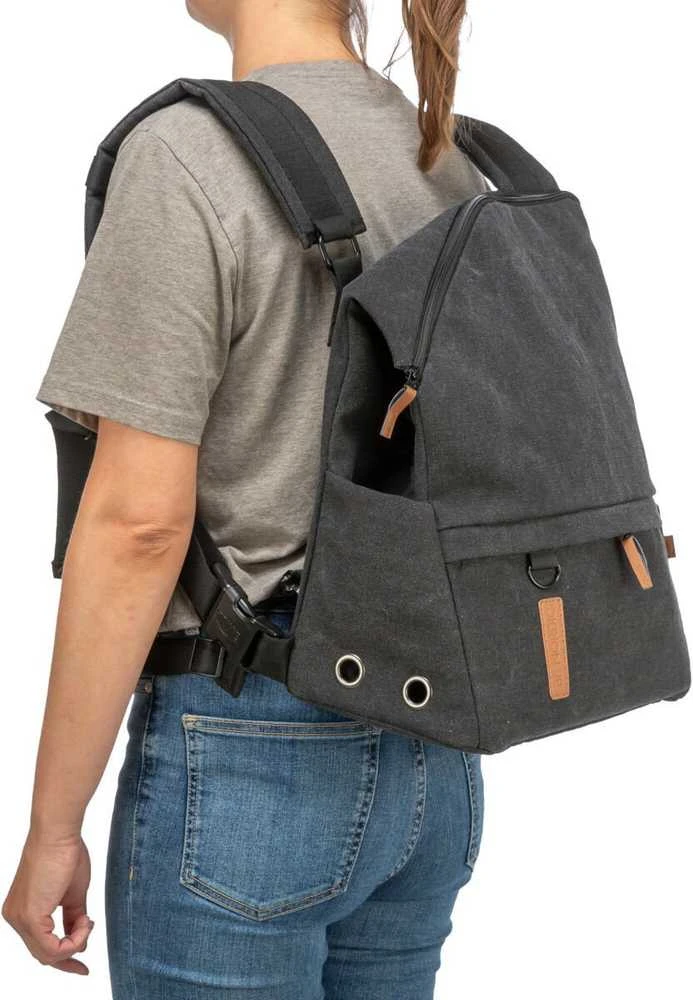 Trixie BE NORDIC�Kuprinė�Bjorn, juoda, 35 � 40 � 20 cm