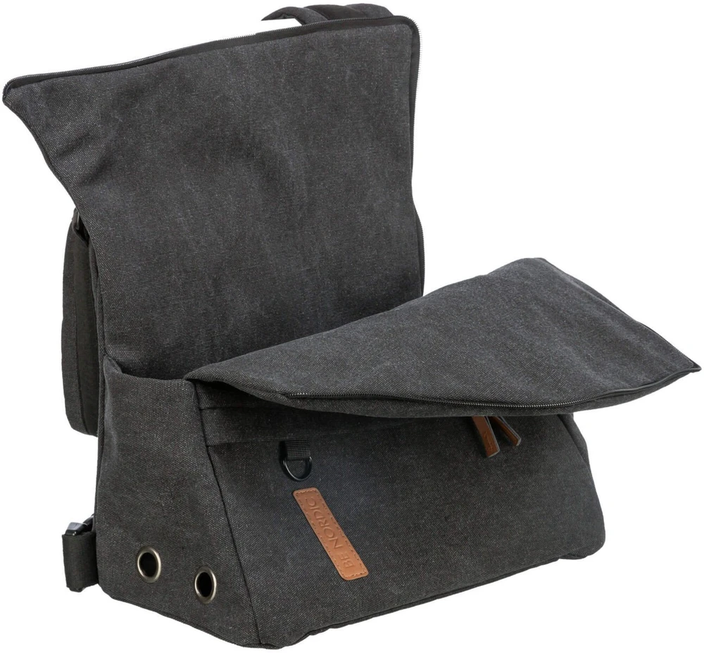 Trixie BE NORDIC�Kuprinė�Bjorn, juoda, 35 � 40 � 20 cm