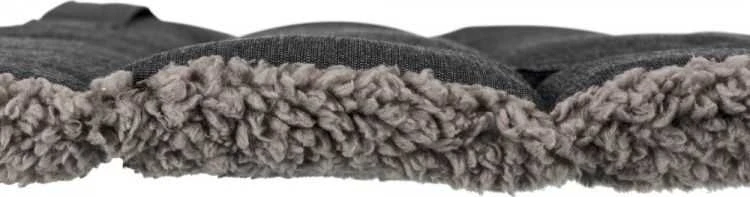 Trixie Bendson antklodė, 100 × 65 cm, tamsiai pilka / šviesiai pilka