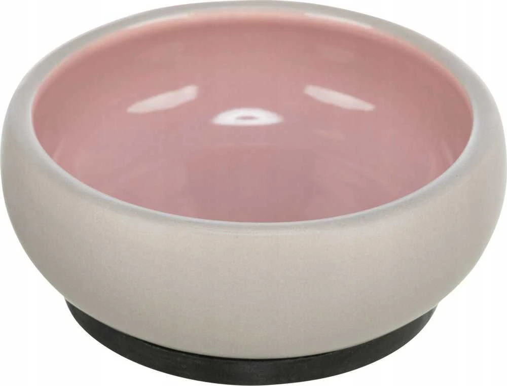 Trixie Bowl, katei, keraminis, 0,3 l / o 11 cm, su guminiu pagrindu, įvairių spalvų