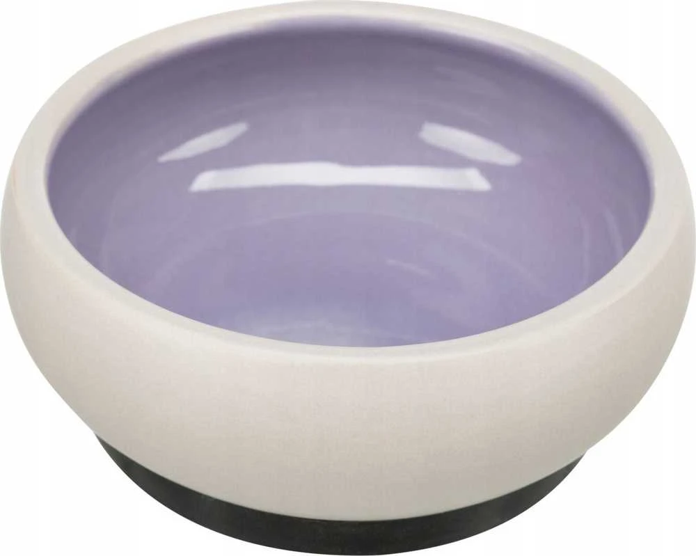 Trixie Bowl, katei, keraminis, 0,3 l / o 11 cm, su guminiu pagrindu, įvairių spalvų