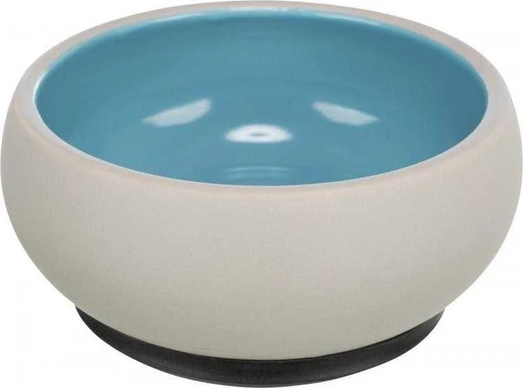 Trixie Bowl, katei, keraminis, 1 l / x 17 cm, su guminiu pagrindu, įvairių spalvų