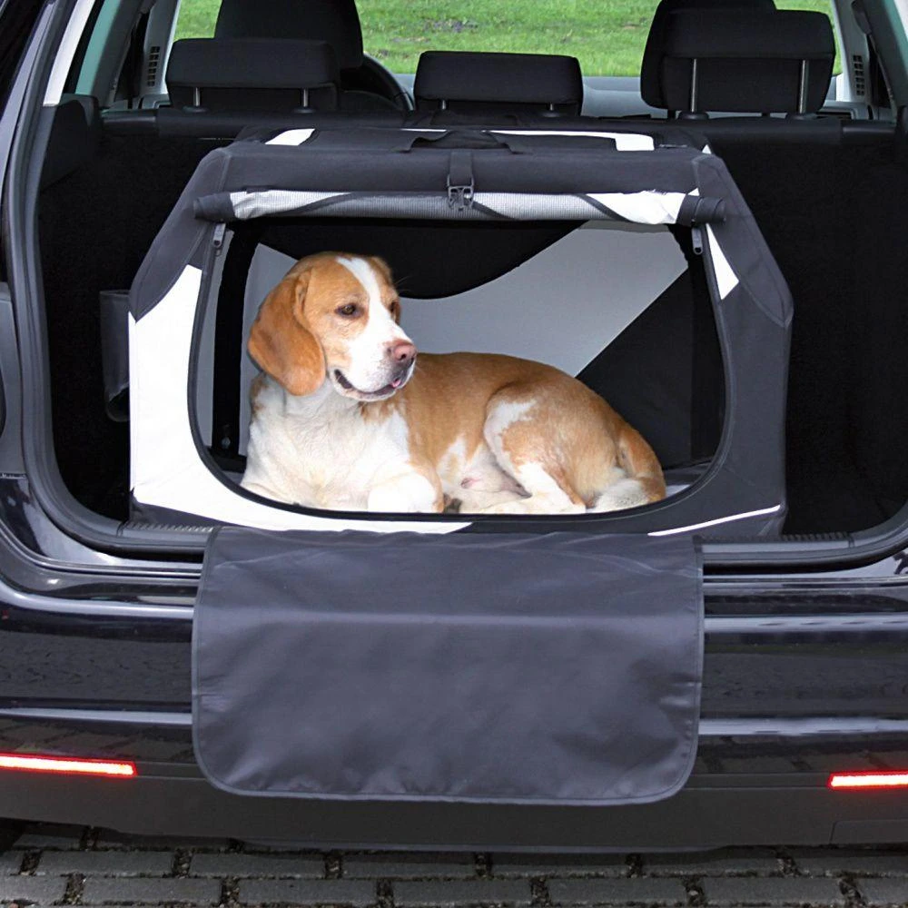 Trixie Transporto dėžutė "Vario" 76cm Nailonas Juodas- pilka