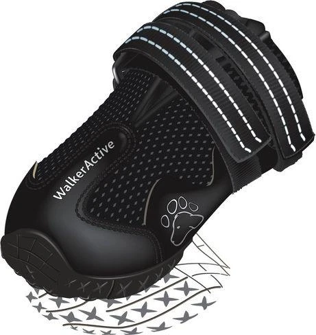 Trixie Walker Active apsauginiai batukai šuniui S-M, 2vnt., juodi