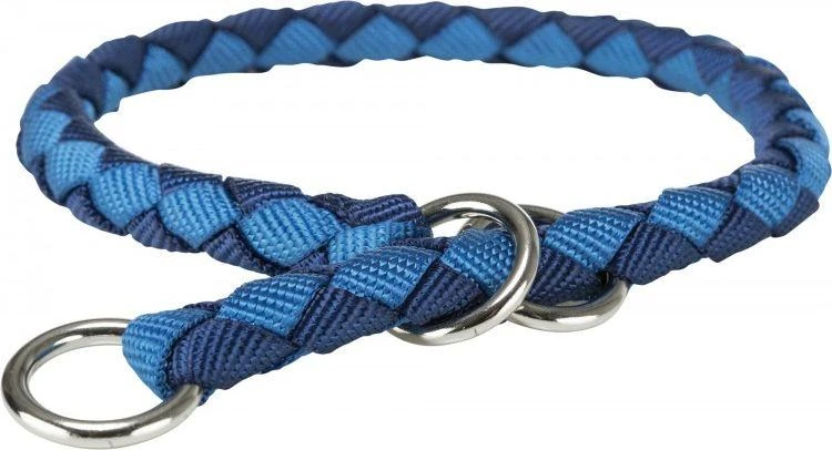 TRIXIE Cavo antkaklis pusiau smaug., S 25-31cm/12mm, indigo/mėlynas