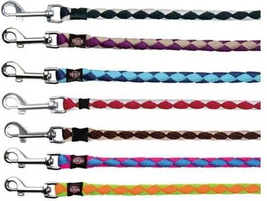 Trixie reguliuojamas Cavo dirželis - 18 mm L-XL - juodas ir sidabrinis