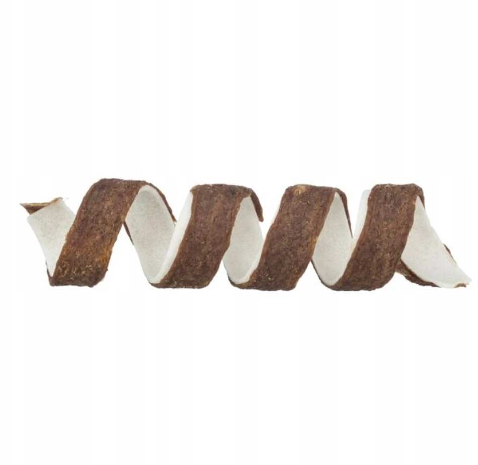 Trixie Denta Fun antiena Chewing Curl, šunų skanėstas, su jautiena, 12 cm, 12 g, 50 vnt./PAKUOTĖ