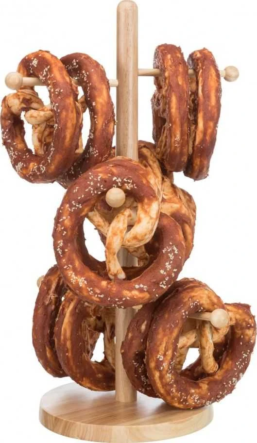 Trixie Denta Fun antiena Pretzels - 50vnt / pakelis, 15 cm, 140g / vnt, antis