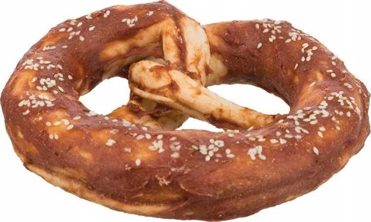 Trixie Denta Fun antiena Pretzels - 100vnt / pakelis, 10 cm, 75g / vnt, antis
