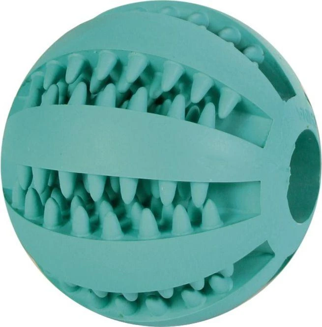 TRIXIE Denta Fun kamuolys, mėtinis, natūrali guma, ø 6 cm