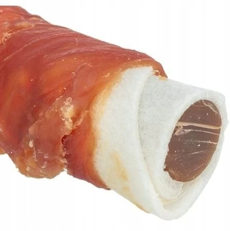 Gardums suņiem - Trixie Denta Fun lazdelės su anties ir vištienos kepenėlėmis, 12 cm, 35 g (100 vnt.)