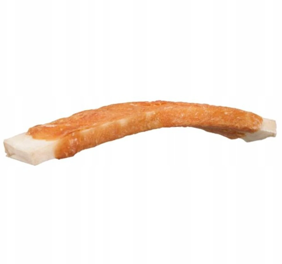 Trixie „Denta Fun“ keptos vištienos šonkauliukai barbekiu padaže, dideli, 12 cm, 30 g - (50 vnt.)