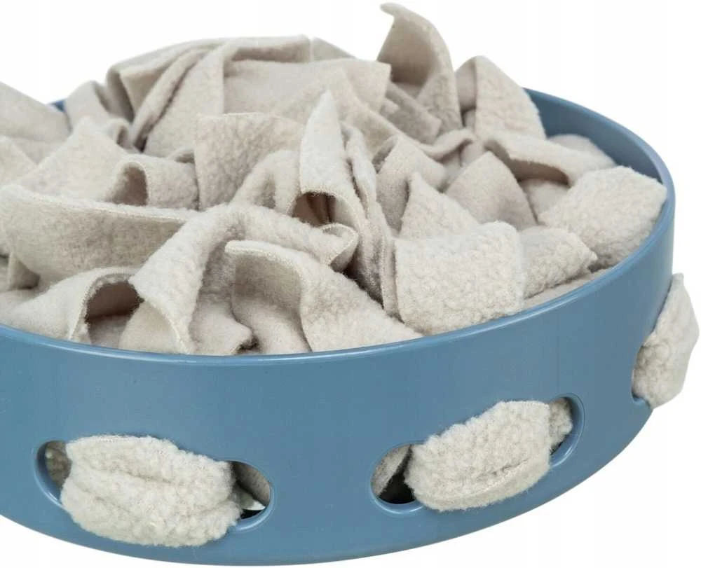 Trixie šunų aktyvumo dubenėlis „Hide'n'Sniff“, lavinamasis žaislas šunims, plastikinis, 18 cm