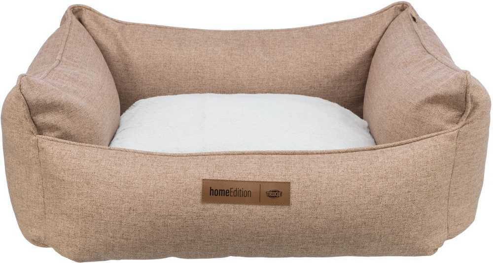 Trixie Farello bed, square, 100 × 70 cm, ruda/baltas