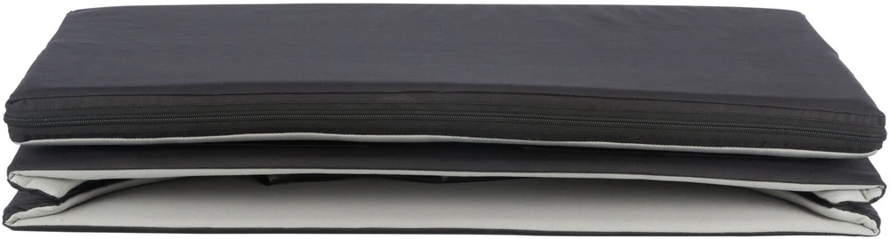 Trixie Fotelik automobilinis podwójny, šuniui/kota juoda/pilka, 80 × 28 × 39 cm