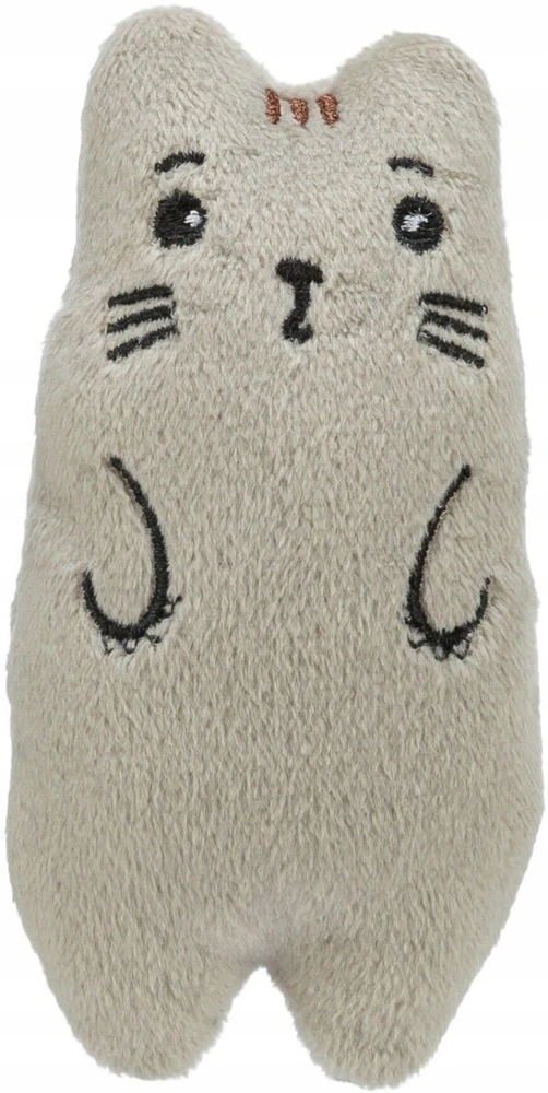 Trixie Animals, pliušinis žaislas katėms, 11 cm, 32 vnt./pak., su katžolėmis