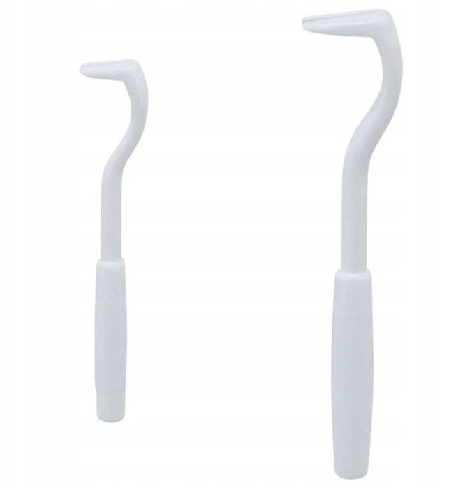 Trixie Haczyki do usuwania kleszczy, balta, plastik, 6-4,5cm, 2 vnt/pakuotė