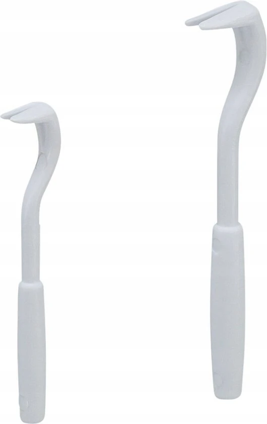 Trixie Haczyki do usuwania kleszczy, balta, plastik, 6-4,5cm, 2 vnt/pakuotė
