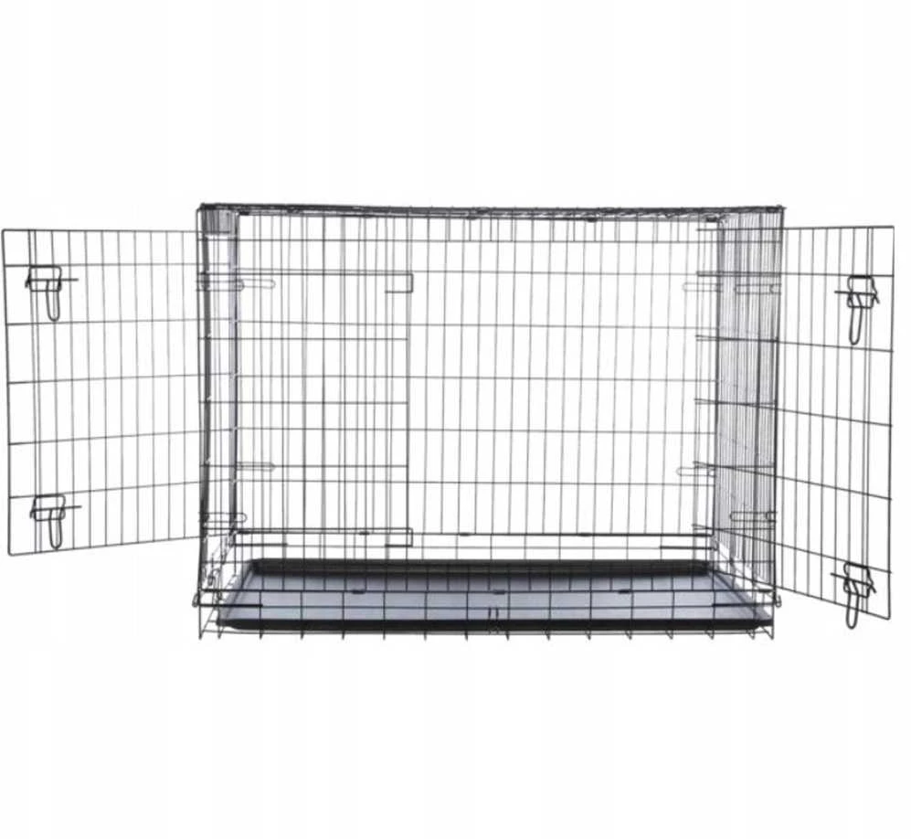 Trixie Trixie Home kennel, L: 109 × 79 × 71 cm, juodas