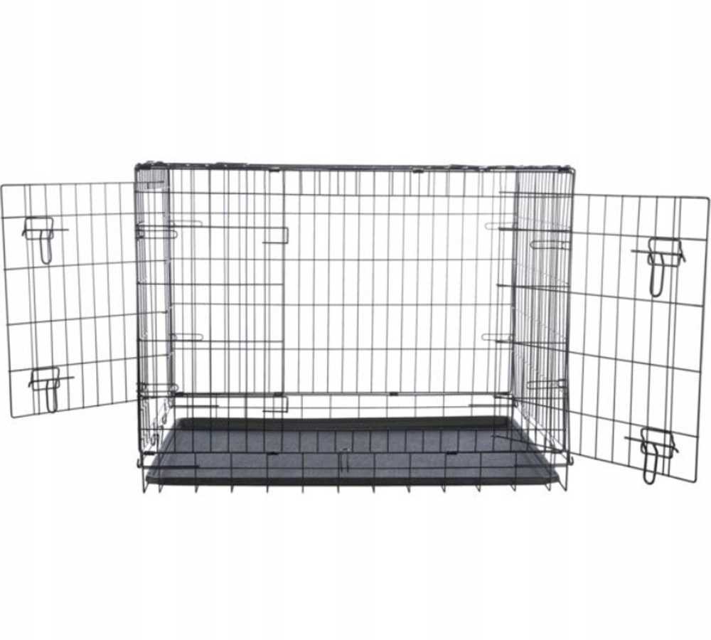 Trixie Trixie Home kennel, M–L: 93 × 69 × 62 cm, juodas