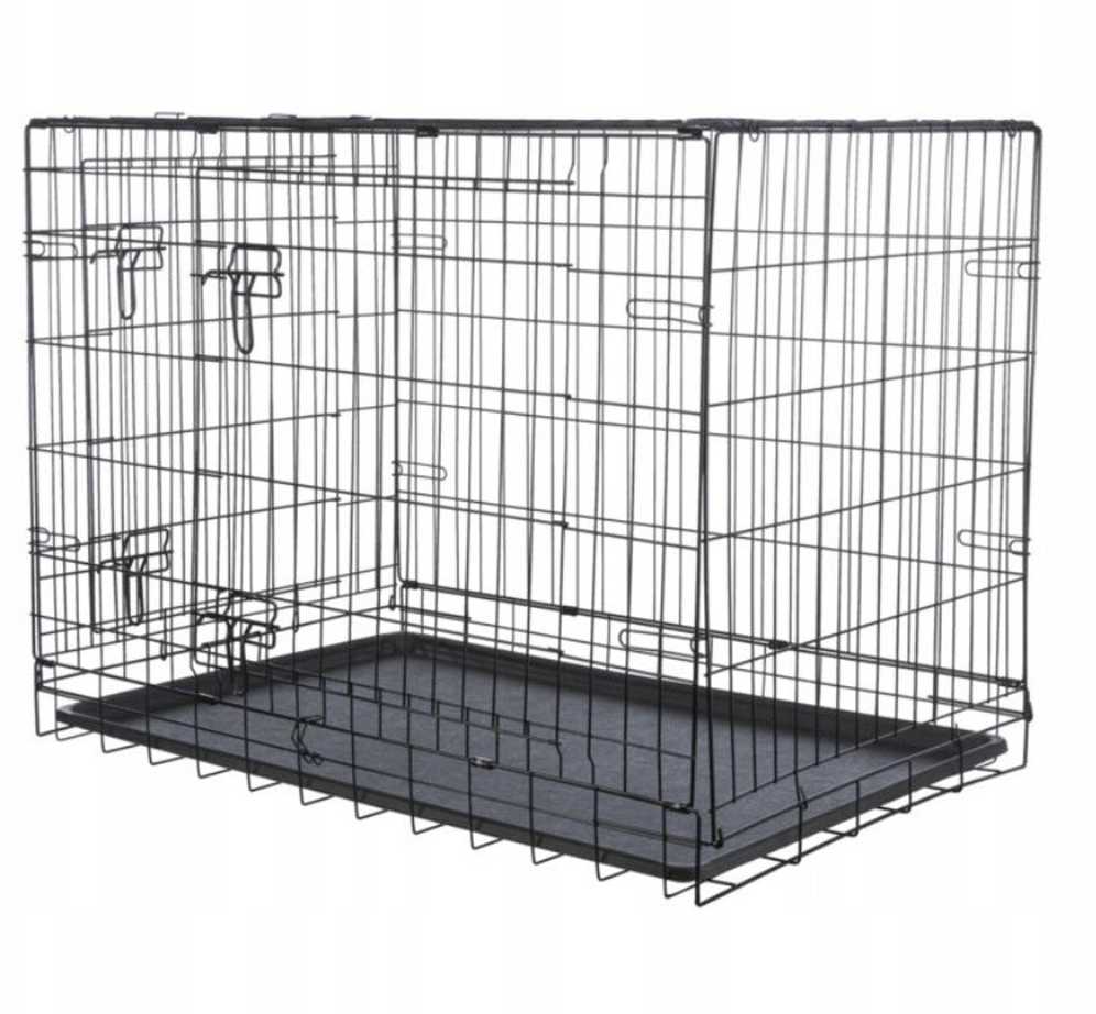 Trixie Trixie Home kennel, M–L: 93 × 69 × 62 cm, juodas