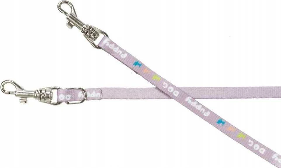 Trixie Junior, šuniuko pakinktai, su pavadėliu, diržas, 27-45 cm / 10 mm, 2,00 m, alyvinė