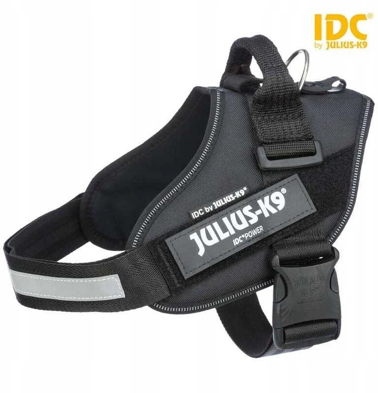 Trixie Šeivamedžio diržai Julius-K9® IDC 2XL/3 (82-115 cm), 50 mm, antracito