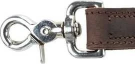 TRIXIE Rustic rieb. odos pavadys, L-XL 1m/25mm, pilkas