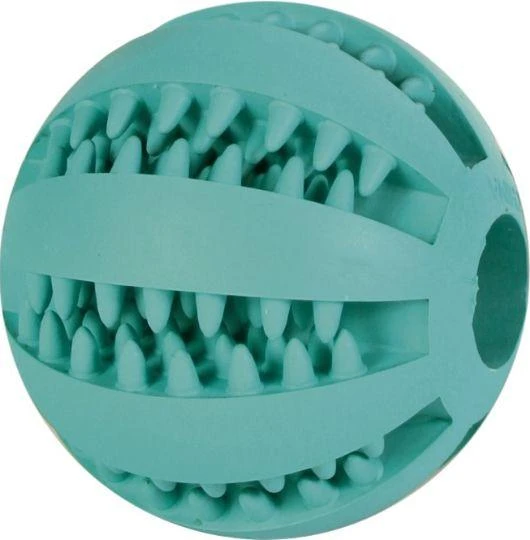 TRIXIE Denta Fun kamuolys, mėtinis, natūrali guma, ø 5 cm