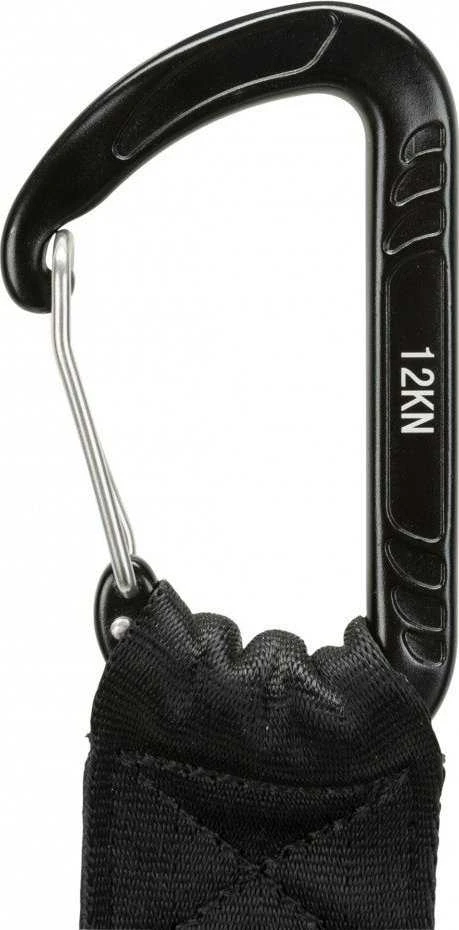 Trixie Karabino juosta, juoda, 30 cm / 38 mm, universali