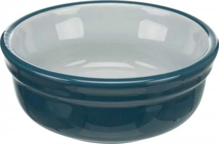 TRIXIE Dubenėlių kompl., keramika-metal., 2x0.25 l, ø 13 cm-27x8x13 cm, petrol-šviesi