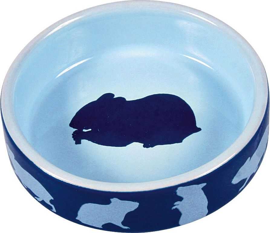 Trixie Keramikinė dubuo žiurkėnams su žiurkėno motyvu - 80ml 8cm