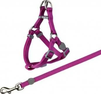 Trixie Komplektas katei nailoninis su petnešom,26-37 cm/10mm, 1,20m