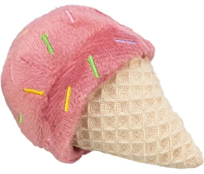 Žaislas katėms - Trixie Ledai ir keksiukai, pliušinis, katžolė, 7 cm, (36 vnt.)