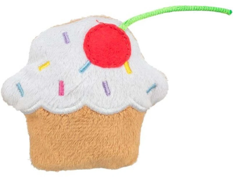 Žaislas katėms - Trixie Ledai ir keksiukai, pliušinis, katžolė, 7 cm, (36 vnt.)