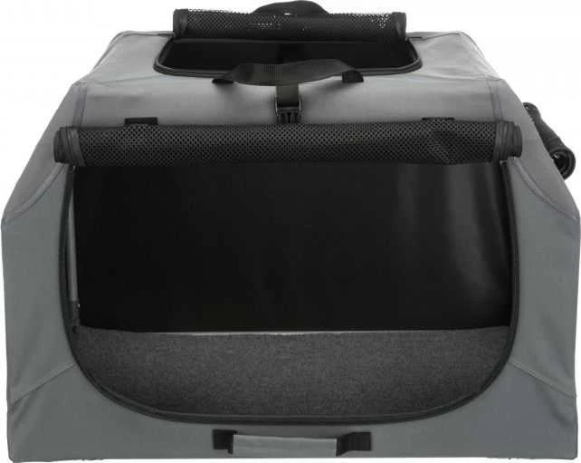 Trixie Easy Soft veislynas, šunų namelis, pilka, S – M: 71 × 49 × 51 cm