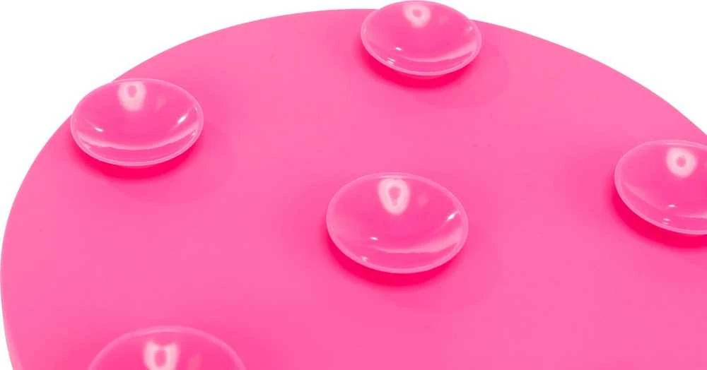 TRIXIE Lick'n'Snack Laižymo lėkštė su siurbtukais, silikonas, 18 cm, rožinė