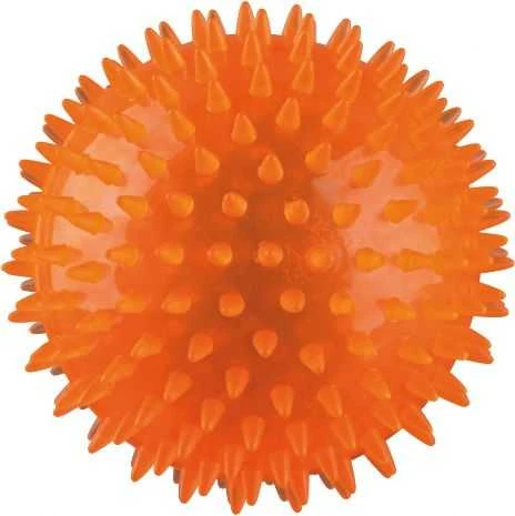 Trixie žaislas šuniui "kamuolys su spygliais", begarsis, TPR, 8 cm