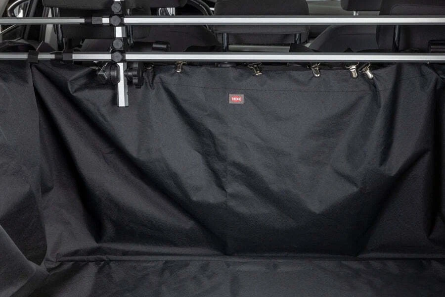 Trixie Automobilio bagažinės kilimėlis, šuniui, su aukšti šonai, 2,3 × 1,7 m, juoda