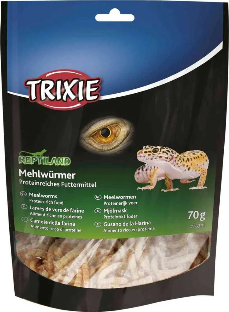 Trixie Miltų kirmėlių lervos, džiovintos, 70 g
