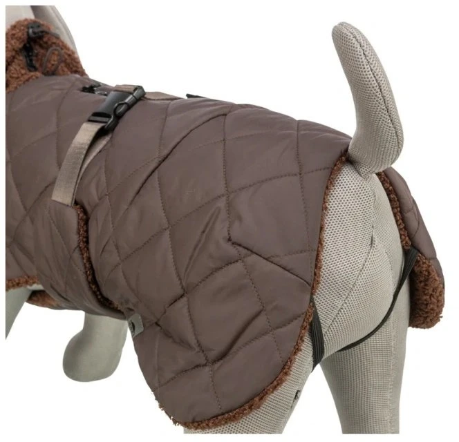 Trixie Minot Sherpa švarkas šunims, XL: 70 cm, rudos spalvos (TX-6803208)