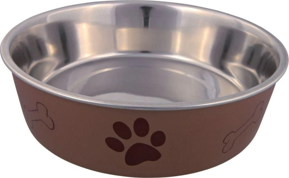 Trixie METALINIS DUBENIS SU PLASTIKINIU DANGA 1,4l 21cm
