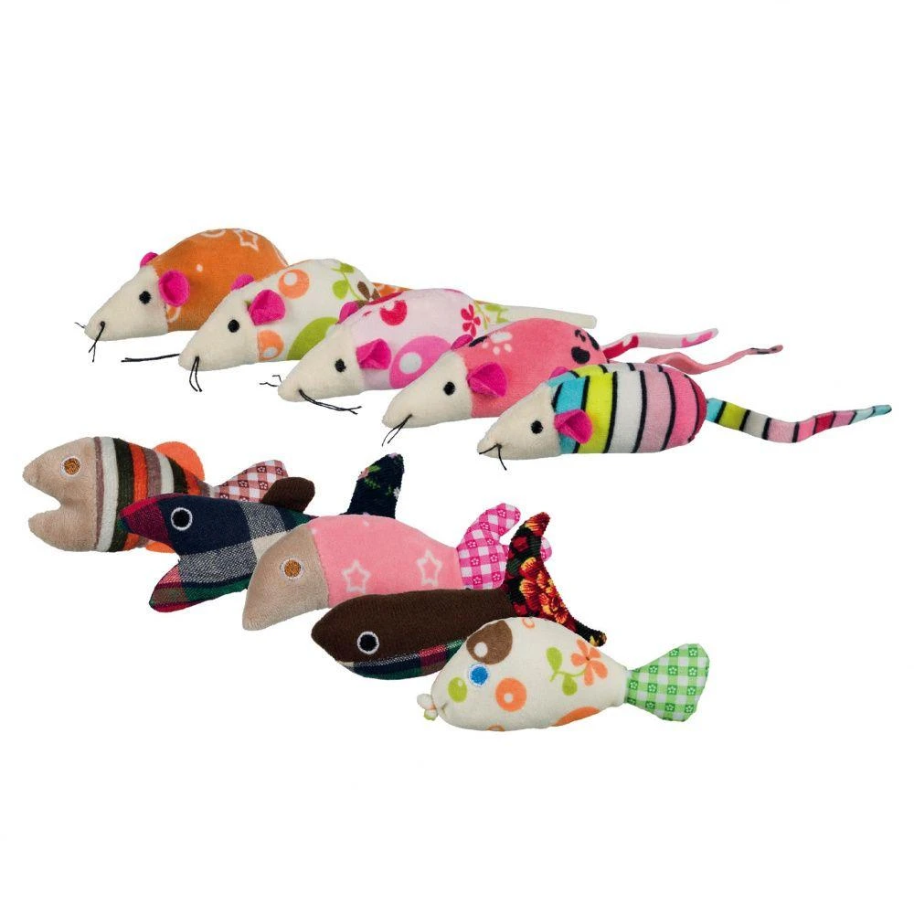 Trixie MYSZKA/ŽUVELĖ PLUSZ 9-12cm (TX-40763)