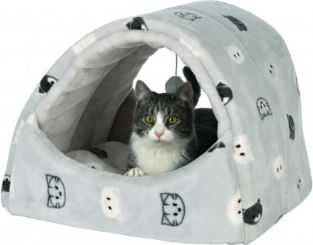 Trixie Mimi Cat pliušinis namas, 42 × 35 × 35 cm, pilkas
