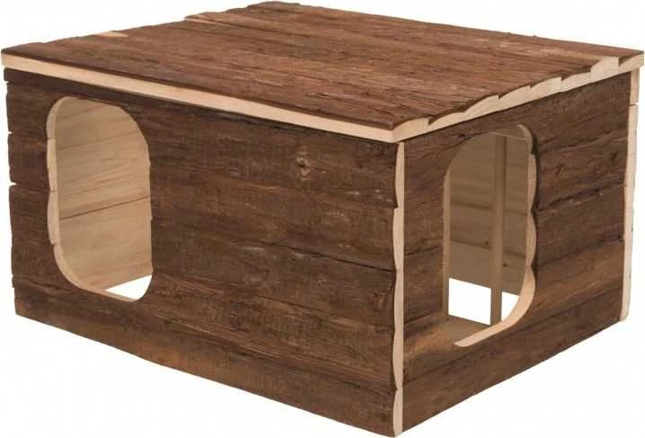 Trixie Natural Living Hilke namelis, su šieno skyriumi, 40 × 23 × 32 cm