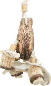Trixie Žaislas paukščiams raudonmedžio ankštys kriauklės 26 cm