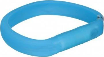 Trixie Per USB pakraunamas šviečiantis antkaklis M-L 50 cm mėlynos sp.